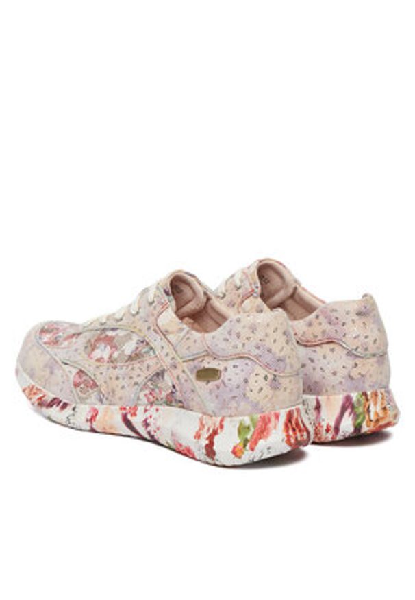 Laura Vita Sneakersy Joctao 32 Różowy. Kolor: różowy. Materiał: skóra