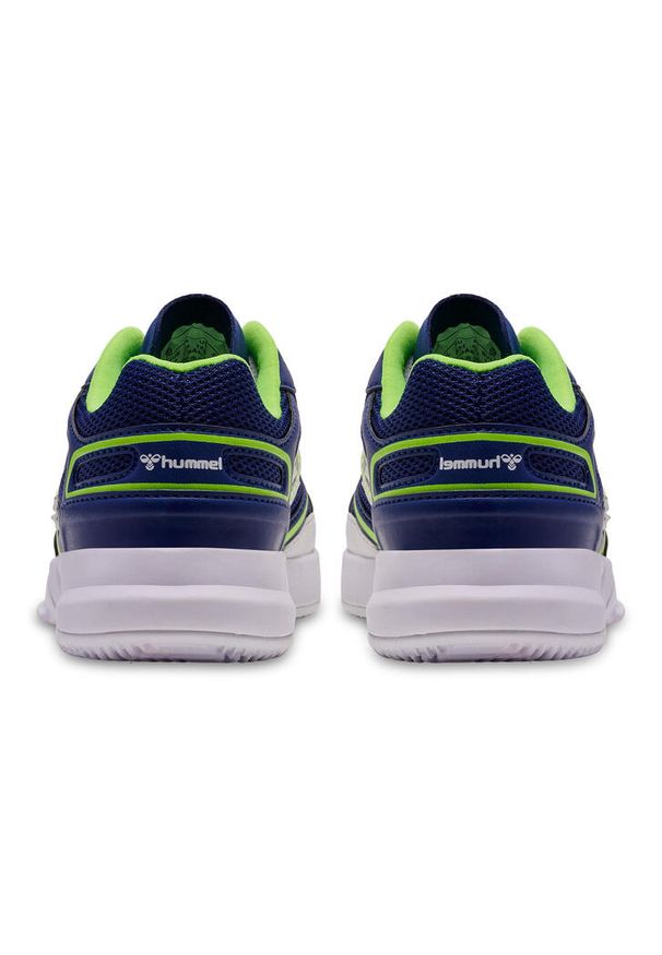 Buty do piłki ręcznej dla dzieci Hummel Dagaz 2.0. Kolor: wielokolorowy, niebieski, zielony