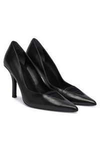 Patrizia Pepe Szpilki 2Z0020 V038 K103 Czarny. Kolor: czarny. Materiał: skóra. Obcas: na szpilce