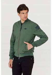 Aeronautica Militare - AERONAUTICA MILITARE Męska zielona bomberka, Rozmiar 50. Kolor: zielony #6