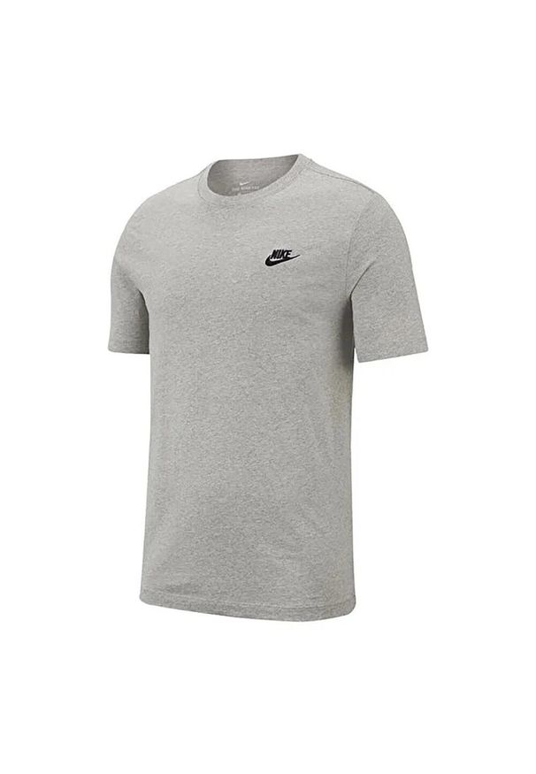 Nike - Męska Koszulka Sportowa. Kolor: szary. Sport: turystyka piesza