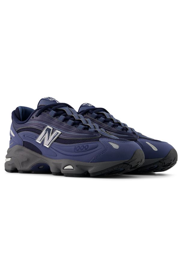 Buty unisex New Balance U1000166 – granatowe. Kolor: niebieski. Szerokość cholewki: normalna