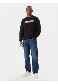 Calvin Klein Bluza Eu Sportswear Graphic LV04LF231G Czarny Regular Fit. Kolor: czarny. Materiał: bawełna #2