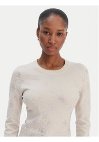 Guess Sweter W6RR66 Z3JD2 Beżowy Regular Fit. Kolor: beżowy. Materiał: syntetyk #2
