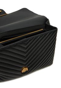 Pinko Torebka Love Lady Puff Big Cl PE 23 PLTT 100042 A0GK Czarny. Kolor: czarny. Materiał: skórzane #5