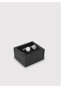 Pako Lorente - PAKO LORENTE – Srebrne spinki do mankietów. Kolor: srebrny #3