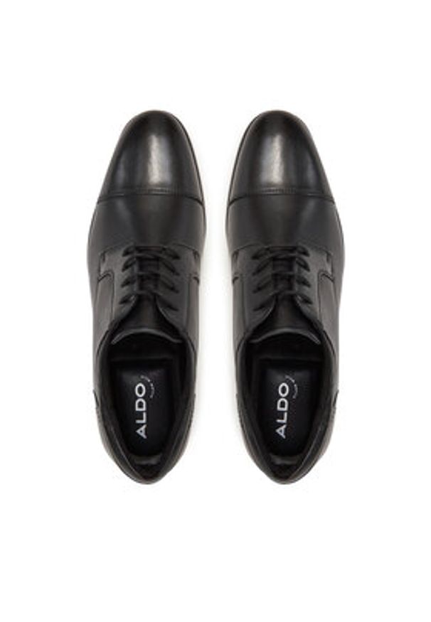 Aldo Półbuty Wriggle 13913525 Czarny. Kolor: czarny. Materiał: skóra
