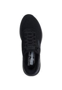 skechers - Adidasy Skechers Bounder 2.0-silco, Mężczyźni. Kolor: czarny. Materiał: materiał. Sport: fitness