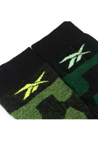 Reebok Skarpety krótkie R0403-SS24 (2-pack) Czarny. Kolor: czarny. Materiał: syntetyk