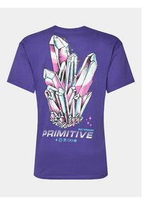 Primitive T-Shirt Zenith PAPFA2306 Fioletowy Regular Fit. Kolor: fioletowy. Materiał: bawełna