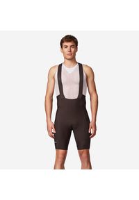 VAN RYSEL - Spodenki rowerowe szosowe męskie Van Rysel Endurance EDR. Kolor: brązowy. Sport: kolarstwo #1