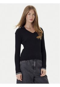 Pinko - PINKO Sweter Linosa 105418 A2PS Czarny Regular Fit. Kolor: czarny. Materiał: syntetyk