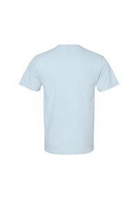 GILDAN - Koszulka Unisex Dla Dorosłych Softstyle Midweight. Kolor: niebieski. Materiał: bawełna. Sport: turystyka piesza