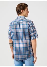 Wrangler - MESKA KOSZULA WRANGLER SS 1 PKT SHIRT FLAMINGO INDIGO 112362733 #3