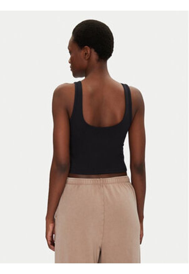 Under Armour Top Motion 6007656 Czarny Slim Fit. Kolor: czarny. Materiał: syntetyk