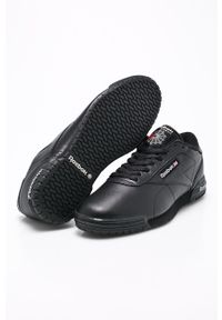 Reebok Classic - Buty Classic Exofit. Nosek buta: okrągły. Kolor: czarny. Materiał: guma. Szerokość cholewki: normalna. Model: Reebok Classic #4