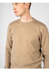 John Richmond Sweter | UMA24099MA IR | Mężczyzna | Beżowy. Okazja: na co dzień. Kolor: beżowy. Materiał: wiskoza, poliester. Wzór: aplikacja. Styl: elegancki, casual #6