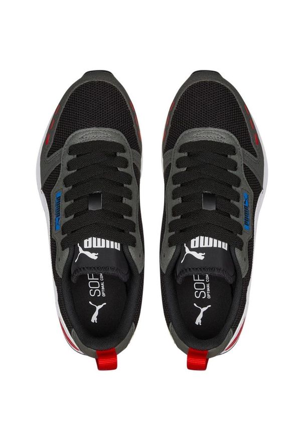 Buty dla dzieci Puma R78 Jr. Kolor: wielokolorowy, niebieski, czarny, szary. Materiał: guma, syntetyk, tkanina, materiał