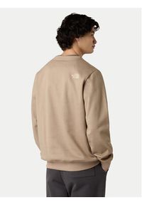 The North Face Bluza Drew Peak NF0A89EK Beżowy Regular Fit. Kolor: beżowy. Materiał: bawełna #4