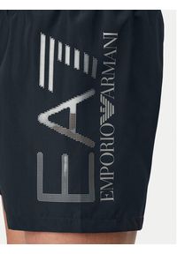 EA7 Emporio Armani Szorty kąpielowe 7M002001 AF14497 MC026 Czarny Regular Fit. Kolor: czarny. Materiał: syntetyk #5