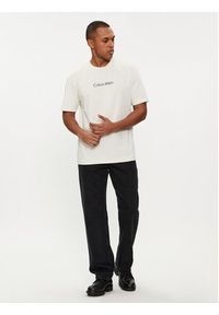 Calvin Klein T-Shirt Hero K10K111346 Écru Regular Fit. Materiał: bawełna #5