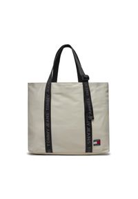 Tommy Jeans Torebka Tjw Essential Daily Tote AW0AW15819 Beżowy. Kolor: beżowy #1