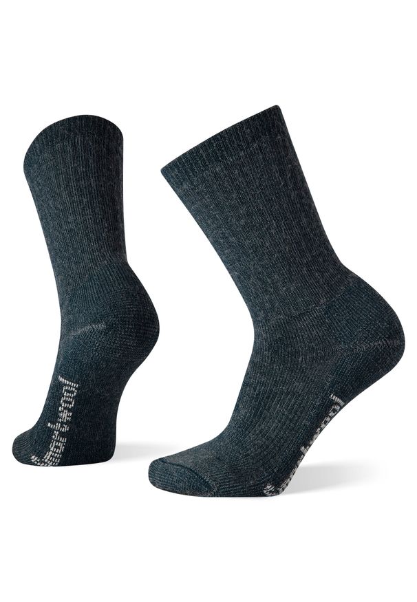 Skarpety Trekkingowe Damskie Smartwool Hike Classic Full Cushion Solid Crew. Kolor: niebieski. Materiał: wełna. Sport: turystyka piesza