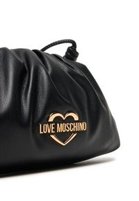 Love Moschino - LOVE MOSCHINO Torebka JC4286PP0MKK0000 Czarny. Kolor: czarny. Materiał: skórzane #6