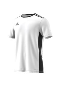 Adidas - Koszulka piłkarska męska adidas Entrada 18 Jersey. Kolor: biały, wielokolorowy, czarny. Materiał: jersey. Sport: piłka nożna #1
