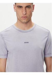 BOSS T-Shirt Tokks 50502173 Fioletowy Regular Fit. Kolor: fioletowy. Materiał: bawełna #4