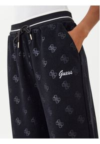 Guess Spodnie dresowe V5BB00 K1902 Czarny Wide Leg. Kolor: czarny. Materiał: syntetyk #3