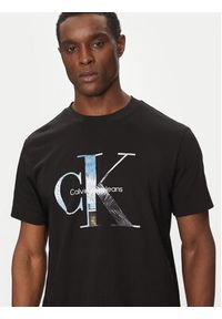 Calvin Klein Jeans T-Shirt Photo Monogram J30J327483 Czarny Regular Fit. Kolor: czarny. Materiał: bawełna #5