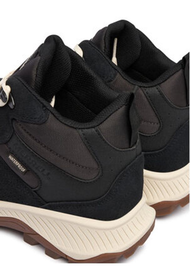 Merrell Trekkingi Tempo Sol Mid J038731 Czarny. Kolor: czarny. Materiał: skóra, zamsz. Sport: turystyka piesza
