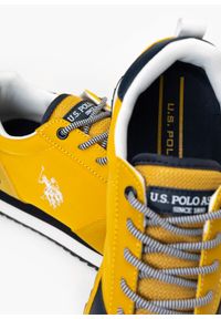 U.S. Polo Assn - Sneakersy męskie U.S. POLO BALTY003M/3TY1 YEL. Okazja: na co dzień, do pracy, na spacer. Kolor: żółty. Sport: turystyka piesza #5