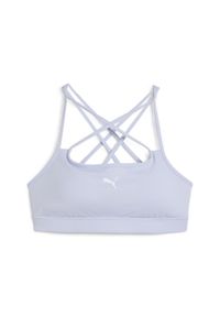 Biustonosz dla kobiet Puma Move Strappy. Kolor: niebieski. Sport: fitness #1