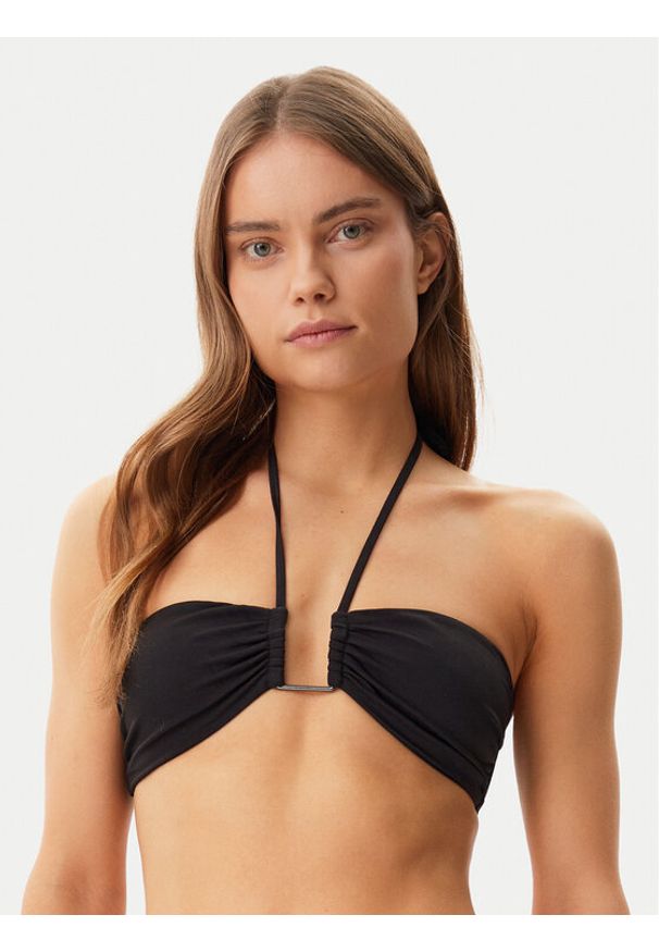 Calvin Klein Swimwear Góra od bikini KW0KW02809 Czarny. Kolor: czarny. Materiał: syntetyk