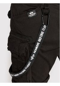 Alpha Industries Szorty materiałowe Utility 116213 Czarny Regular Fit. Kolor: czarny. Materiał: bawełna #3