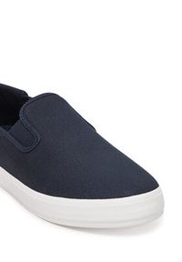 TOMMY HILFIGER - Tommy Hilfiger Tenisówki Vulc Canvas Slip-On Sneaker FW0FW08645 Granatowy. Zapięcie: bez zapięcia. Kolor: niebieski. Materiał: materiał