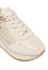 Guess Sneakersy FLTEG5 LEA12 Kremowy. Kolor: kremowy. Materiał: zamsz, skóra #2