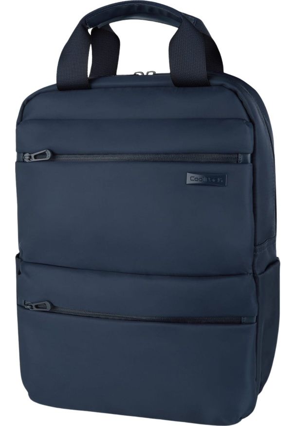 Coolpack - COOLPACK - HOLD - PLECAK BIZNESOWY - NAVY BLUE. Styl: biznesowy