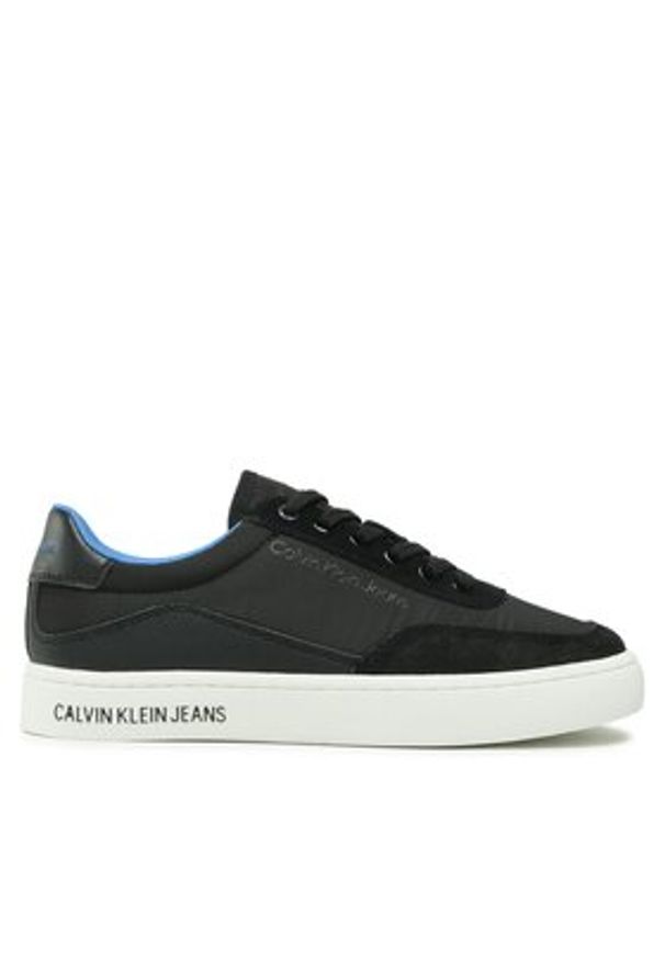 Calvin Klein Jeans Sneakersy Classic Cupsole Su Softny YM0YM00669 Czarny. Kolor: czarny. Materiał: materiał