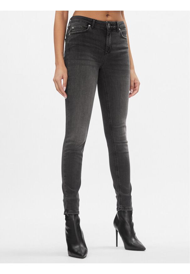 Liu Jo Jeansy UXX037 D4811 Szary Skinny Fit. Kolor: szary