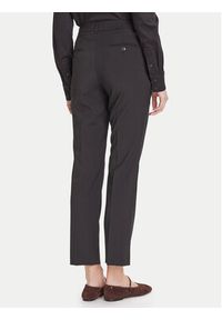 Weekend Max Mara Spodnie materiałowe Canon 2525136171 Czarny Slim Fit. Kolor: czarny. Materiał: wełna