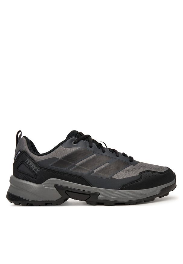 Adidas - Trekkingi adidas. Kolor: szary. Technologia: ClimaProof (Adidas). Model: Adidas Terrex. Sport: turystyka piesza