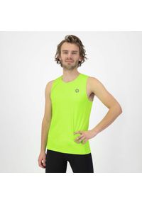 ROGELLI - Tank top Rogelli Core. Kolor: żółty. Długość rękawa: bez rękawów. Sport: bieganie