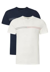 Tommy Jeans Komplet 2 t-shirtów Entry Graphic DM0DM21902 Kolorowy Slim Fit. Materiał: bawełna. Wzór: kolorowy #3