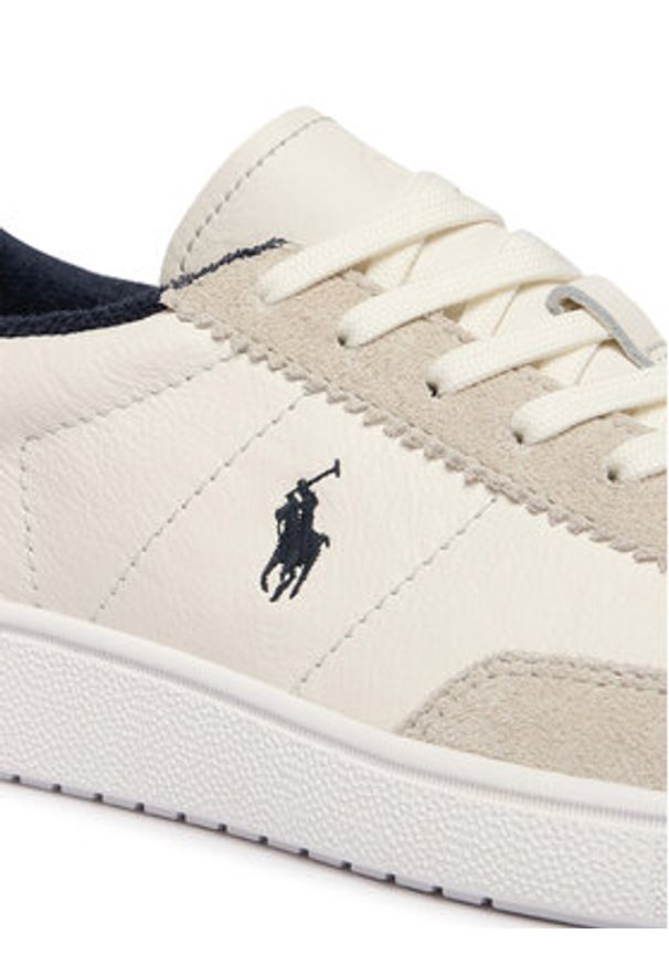 Polo Ralph Lauren Sneakersy 809P07173002 Biały. Kolor: biały. Materiał: zamsz, skóra