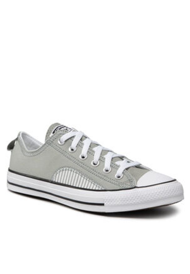 Converse Trampki Chuck Taylor All Star Ox A00481C Szary. Kolor: szary. Materiał: materiał