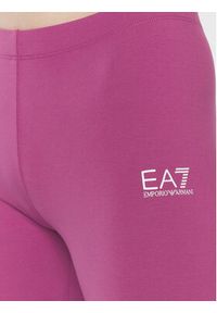 EA7 Emporio Armani Legginsy 8NTP63 TJ01Z 1443 Różowy Slim Fit. Kolor: różowy. Materiał: bawełna #5