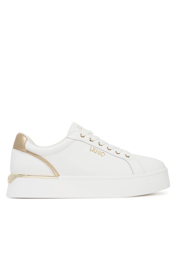 Liu Jo Sneakersy Pretty 06 BF5041 PX026 Biały. Kolor: biały. Materiał: skóra